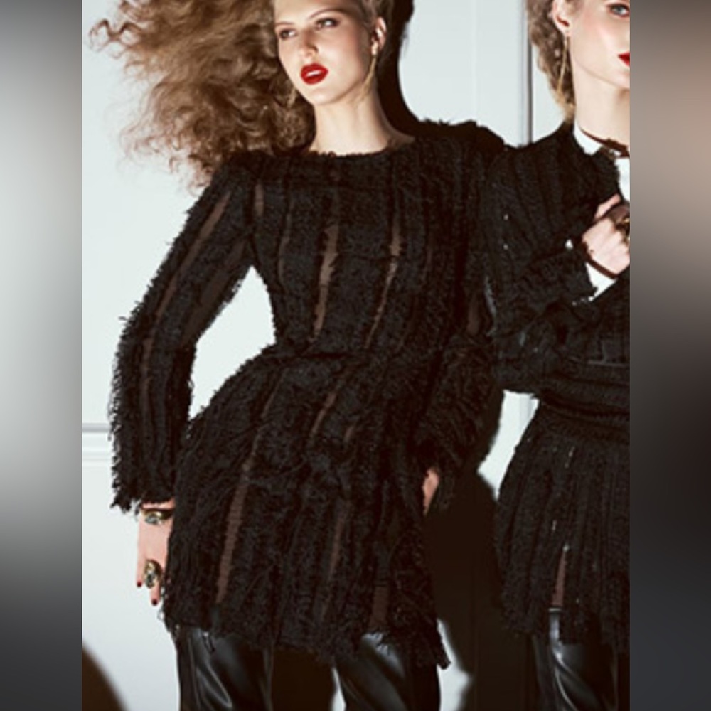 ZARA NWT TEXTURED LIMITED EDITION MINI DRESS